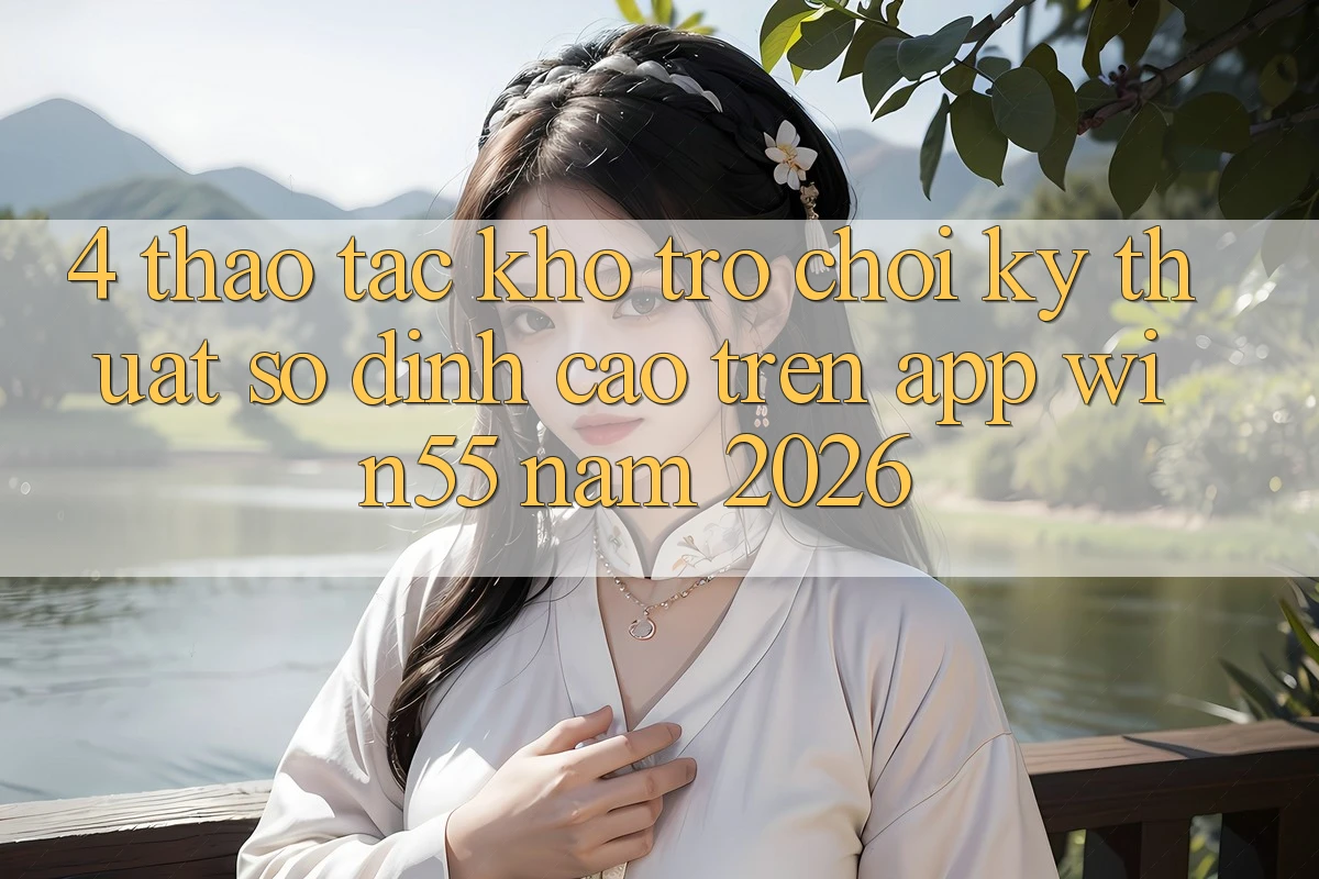 4. Thao tác Kho Trò chơi Kỹ Thuật Số Đỉnh Cao Trên App Win55 Năm 2026