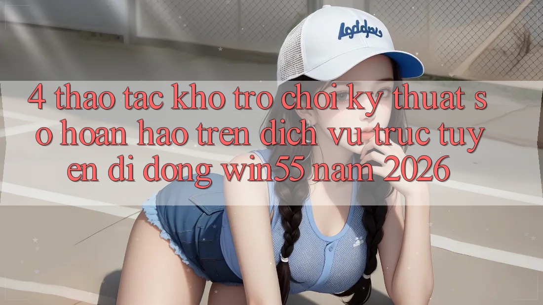 4. Thao tác Kho Trò chơi Kỹ Thuật Số Hoàn hảo Trên Dịch vụ trực tuyến di động Win55 Năm 2026 4. Thao tác Kho Trò chơi Kỹ Thuật Số Hoàn hảo Trên Dịch vụ trực tuyến di động Win55 Năm 2026