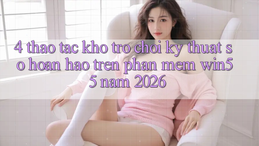 4. Thao tác Kho Trò chơi Kỹ Thuật Số Hoàn hảo Trên Phần mềm Win55 Năm 2026 4. Thao tác Kho Trò chơi Kỹ Thuật Số Hoàn hảo Trên Phần mềm Win55 Năm 2026
