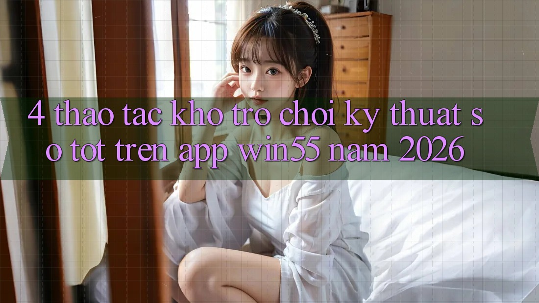 4. Thao tác Kho Trò chơi Kỹ Thuật Số Tốt Trên App Win55 Năm 2026 4. Thao tác Kho Trò chơi Kỹ Thuật Số Tốt Trên App Win55 Năm 2026