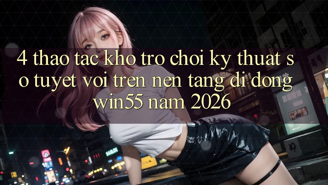 4. Thao tác Kho Trò chơi Kỹ Thuật Số Tuyệt vời Trên Nền tảng di động Win55 Năm 2026 4. Thao tác Kho Trò chơi Kỹ Thuật Số Tuyệt vời Trên Nền tảng di động Win55 Năm 2026