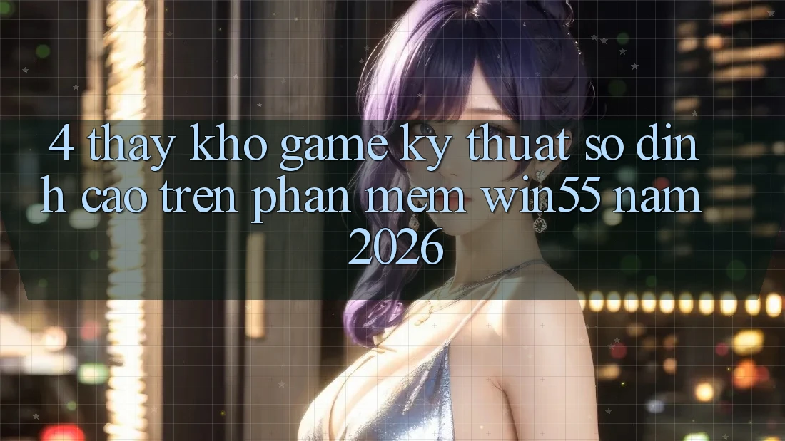4. Thấy Kho Game Kỹ Thuật Số Đỉnh Cao Trên Phần mềm Win55 Năm 2026 4. Thấy Kho Game Kỹ Thuật Số Đỉnh Cao Trên Phần mềm Win55 Năm 2026
