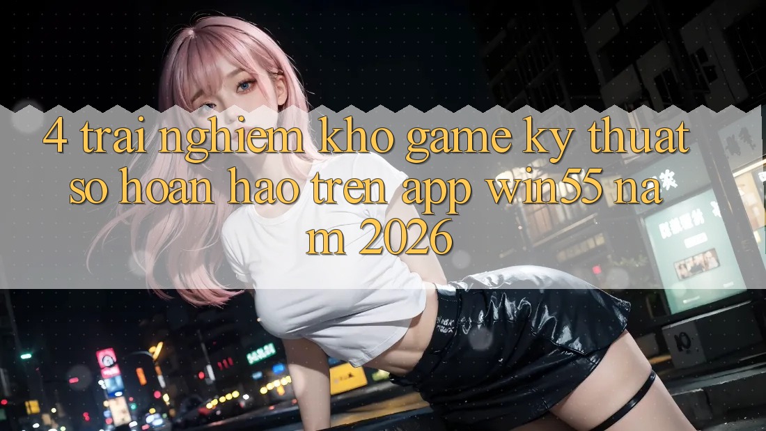 4. Trải nghiệm Kho Game Kỹ Thuật Số Hoàn hảo Trên App Win55 Năm 2026 4. Trải nghiệm Kho Game Kỹ Thuật Số Hoàn hảo Trên App Win55 Năm 2026