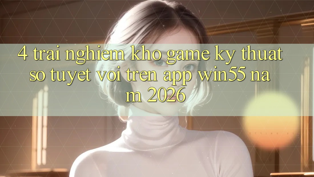 4. Trải nghiệm Kho Game Kỹ Thuật Số Tuyệt vời Trên App Win55 Năm 2026 4. Trải nghiệm Kho Game Kỹ Thuật Số Tuyệt vời Trên App Win55 Năm 2026