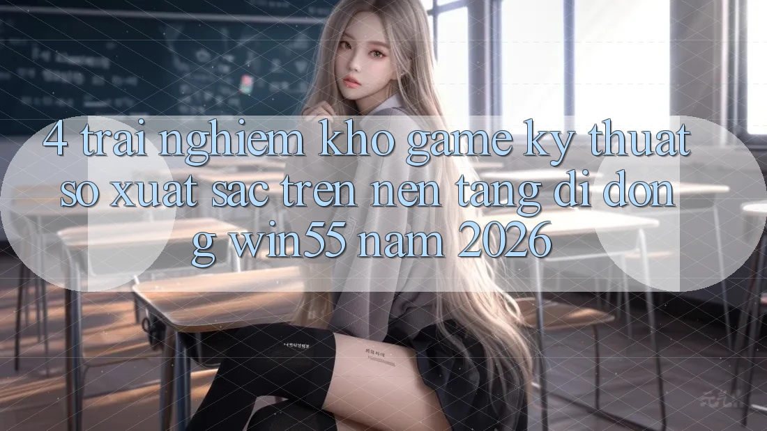 4. Trải nghiệm Kho Game Kỹ Thuật Số Xuất sắc Trên Nền tảng di động Win55 Năm 2026 4. Trải nghiệm Kho Game Kỹ Thuật Số Xuất sắc Trên Nền tảng di động Win55 Năm 2026