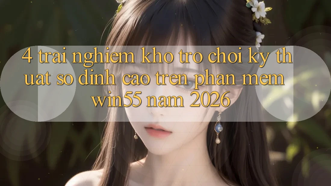 4. Trải nghiệm Kho Trò chơi Kỹ Thuật Số Đỉnh Cao Trên Phần mềm Win55 Năm 2026 4. Trải nghiệm Kho Trò chơi Kỹ Thuật Số Đỉnh Cao Trên Phần mềm Win55 Năm 2026