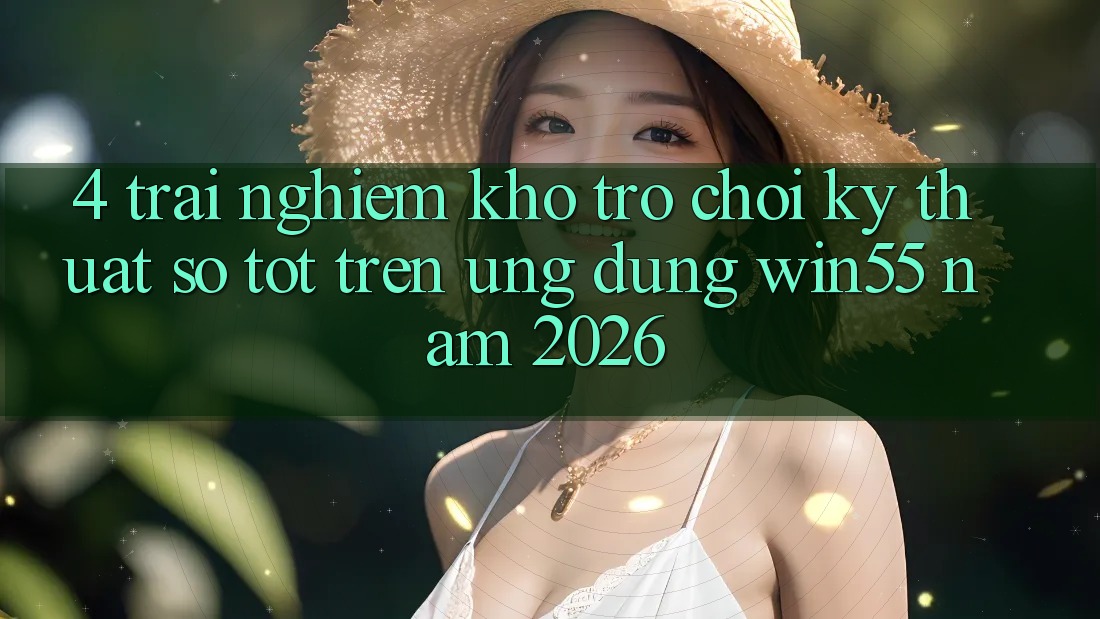 4. Trải nghiệm Kho Trò chơi Kỹ Thuật Số Tốt Trên Ứng dụng Win55 Năm 2026 4. Trải nghiệm Kho Trò chơi Kỹ Thuật Số Tốt Trên Ứng dụng Win55 Năm 2026