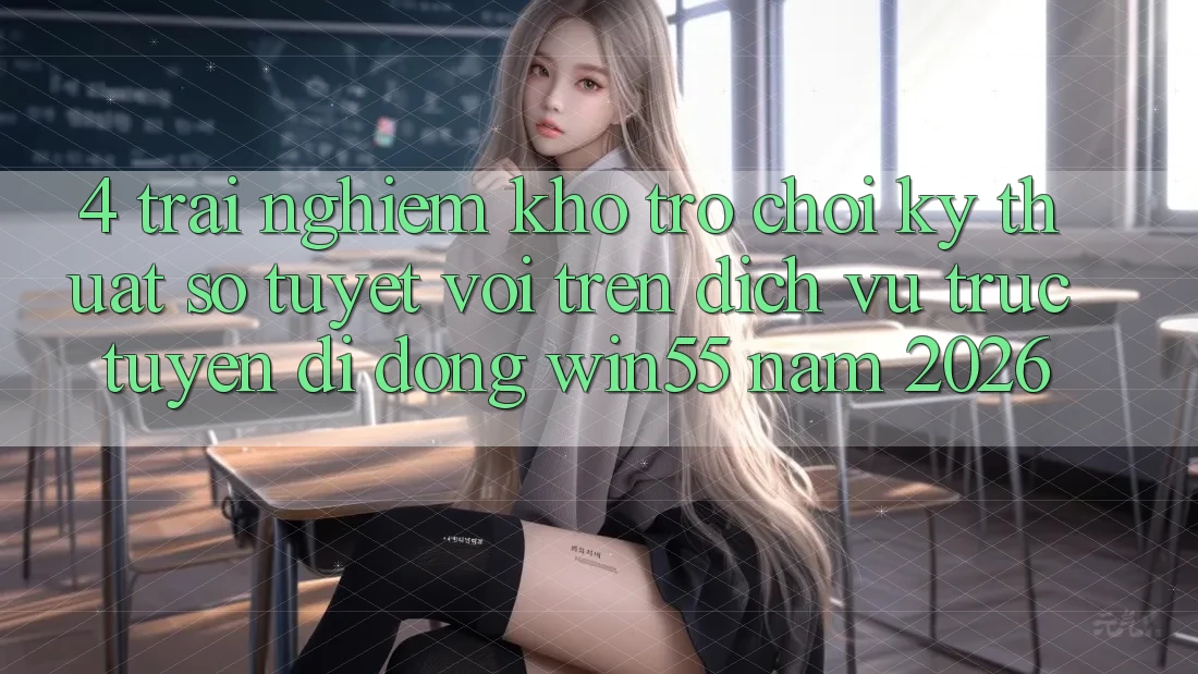 4. Trải nghiệm Kho Trò chơi Kỹ Thuật Số Tuyệt vời Trên Dịch vụ trực tuyến di động Win55 Năm 2026