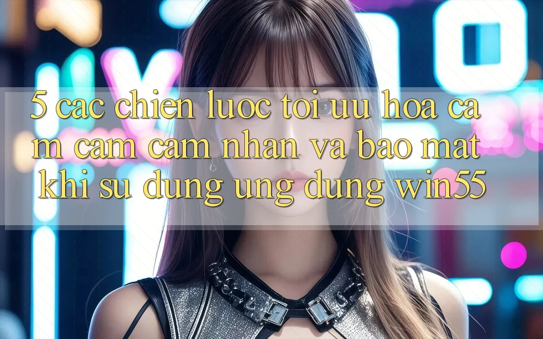 5. Các Chiến Lược Tối Ưu Hóa Cảm cảm cảm nhận Và Bảo Mật Khi Sử Dụng Ứng dụng Win55