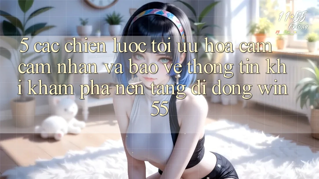 5. Các Chiến Lược Tối Ưu Hóa Cảm cảm nhận Và Bảo vệ thông tin Khi Khám phá Nền tảng di động Win55