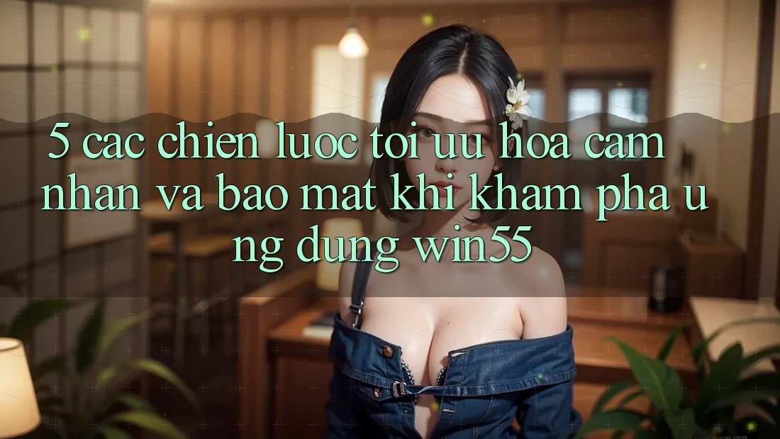 5. Các Chiến Lược Tối Ưu Hóa Cảm nhận Và Bảo Mật Khi Khám phá Ứng dụng Win55 5. Các Chiến Lược Tối Ưu Hóa Cảm nhận Và Bảo Mật Khi Khám phá Ứng dụng Win55