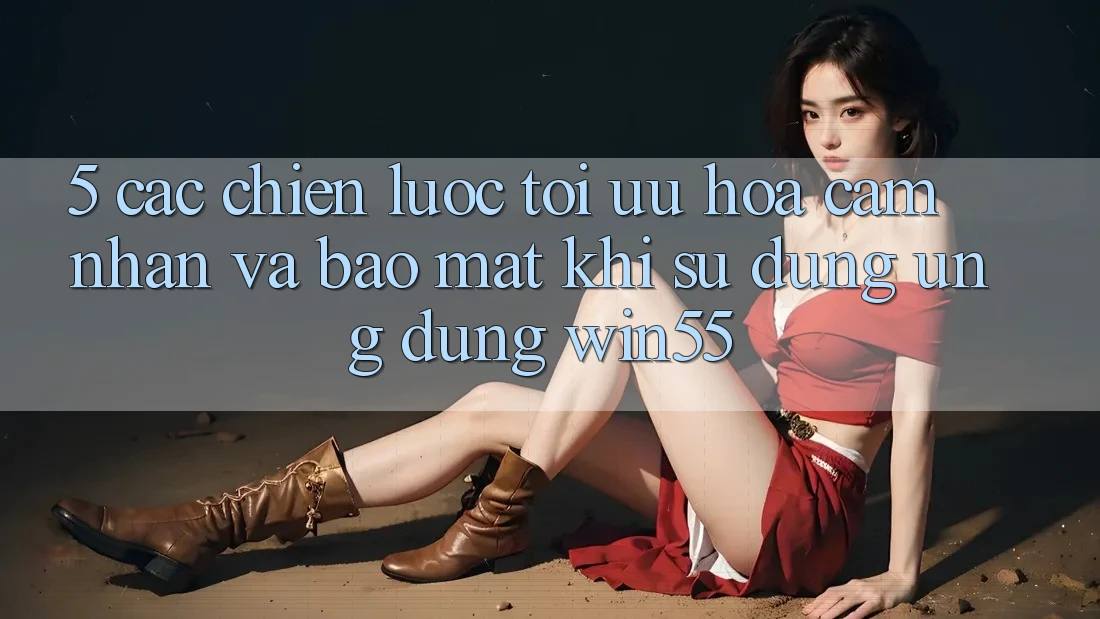 5. Các Chiến Lược Tối Ưu Hóa Cảm nhận Và Bảo Mật Khi Sử Dụng Ứng dụng Win55 5. Các Chiến Lược Tối Ưu Hóa Cảm nhận Và Bảo Mật Khi Sử Dụng Ứng dụng Win55