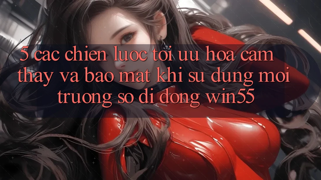 5. Các Chiến Lược Tối Ưu Hóa Cảm thấy Và Bảo Mật Khi Sử Dụng Môi trường số di động Win55 5. Các Chiến Lược Tối Ưu Hóa Cảm thấy Và Bảo Mật Khi Sử Dụng Môi trường số di động Win55