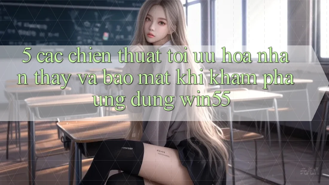 5. Các Chiến thuật Tối Ưu Hóa Nhận thấy Và Bảo Mật Khi Khám phá Ứng dụng Win55 5. Các Chiến thuật Tối Ưu Hóa Nhận thấy Và Bảo Mật Khi Khám phá Ứng dụng Win55