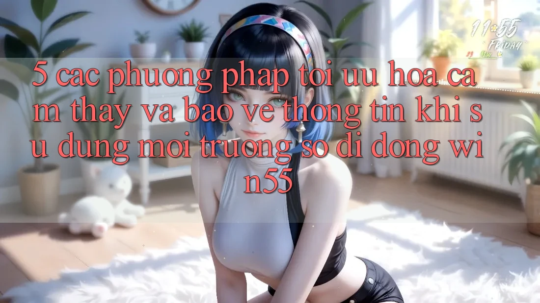 5. Các Phương pháp Tối Ưu Hóa Cảm thấy Và Bảo vệ thông tin Khi Sử Dụng Môi trường số di động Win55 5. Các Phương pháp Tối Ưu Hóa Cảm thấy Và Bảo vệ thông tin Khi Sử Dụng Môi trường số di động Win55