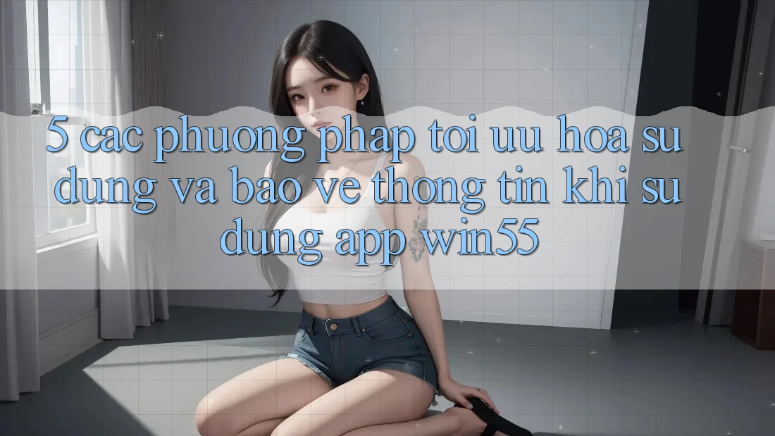 5. Các Phương pháp Tối Ưu Hóa Sử dụng Và Bảo vệ thông tin Khi Sử Dụng App Win55 5. Các Phương pháp Tối Ưu Hóa Sử dụng Và Bảo vệ thông tin Khi Sử Dụng App Win55