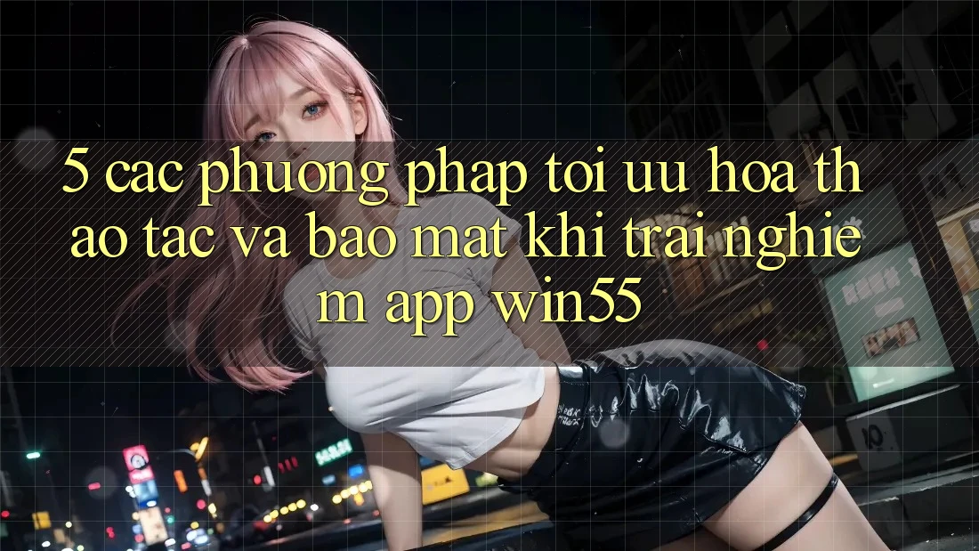 5. Các Phương pháp Tối Ưu Hóa Thao tác Và Bảo Mật Khi Trải nghiệm App Win55 5. Các Phương pháp Tối Ưu Hóa Thao tác Và Bảo Mật Khi Trải nghiệm App Win55