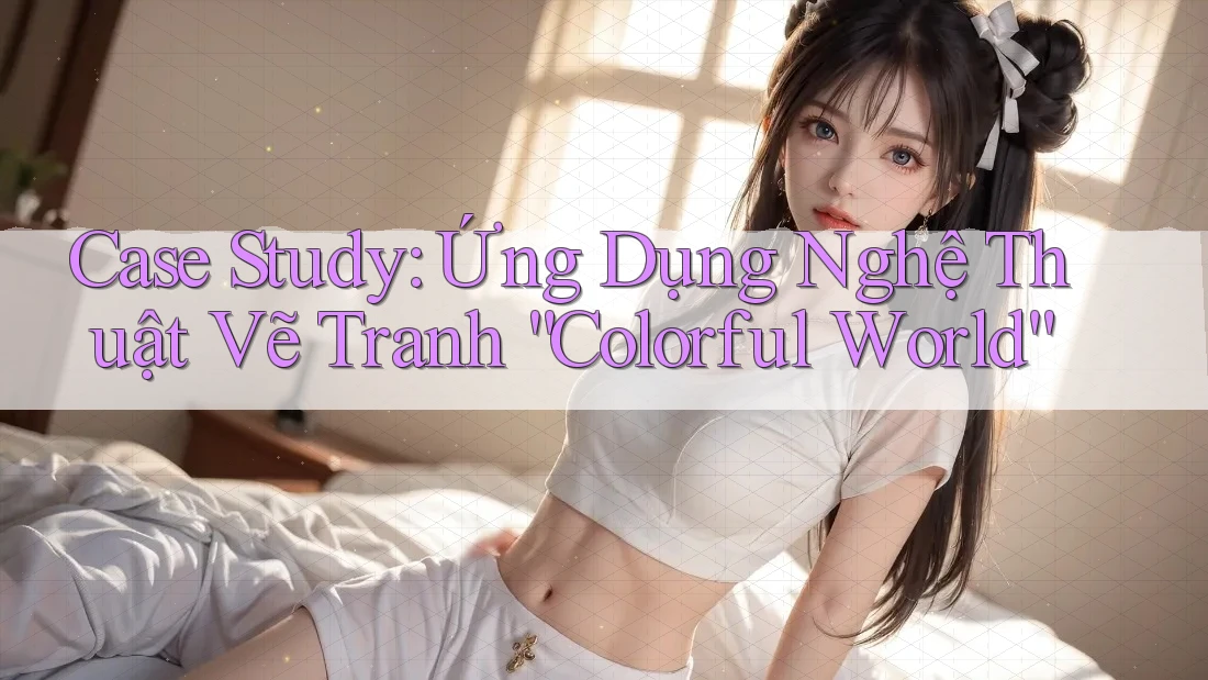 Case Study: Ứng Dụng Nghệ Thuật Vẽ Tranh “Colorful World” Case Study: Ứng Dụng Nghệ Thuật Vẽ Tranh “Colorful World”