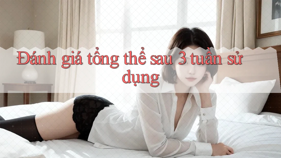 Đánh giá tổng thể sau 3 tuần sử dụng Đánh giá tổng thể sau 3 tuần sử dụng