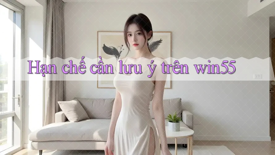 Hạn chế cần lưu ý trên win55 Hạn chế cần lưu ý trên win55