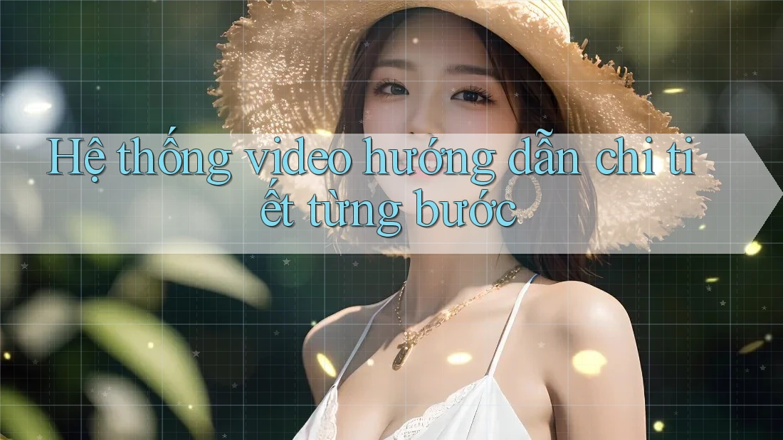 Hệ thống video hướng dẫn chi tiết từng bước Hệ thống video hướng dẫn chi tiết từng bước