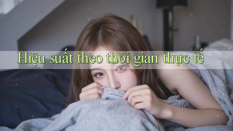 Hiệu suất theo thời gian thực tế Hiệu suất theo thời gian thực tế