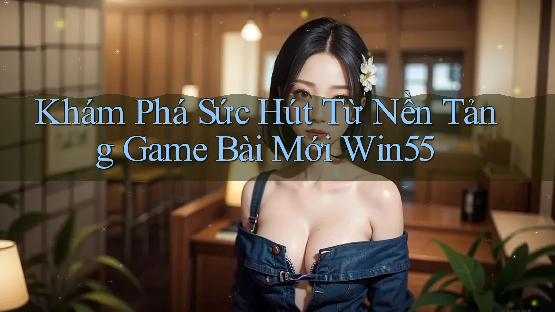 Khám Phá Sức Hút Từ Nền Tảng Game Bài Mới Win55 Khám Phá Sức Hút Từ Nền Tảng Game Bài Mới Win55
