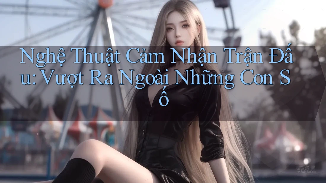 Nghệ Thuật Cảm Nhận Trận Đấu: Vượt Ra Ngoài Những Con Số Nghệ Thuật Cảm Nhận Trận Đấu: Vượt Ra Ngoài Những Con Số