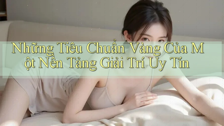 Những Tiêu Chuẩn Vàng Của Một Nền Tảng Giải Trí Uy Tín Những Tiêu Chuẩn Vàng Của Một Nền Tảng Giải Trí Uy Tín