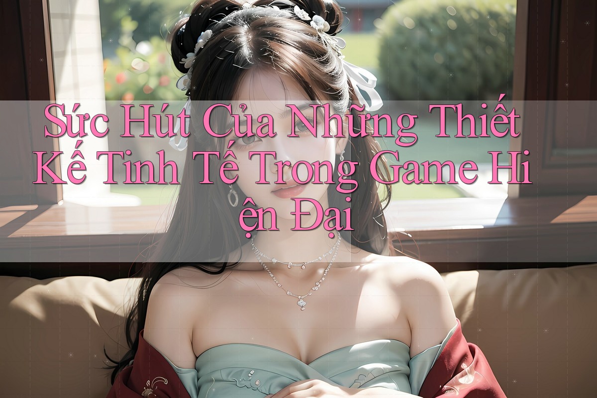 Sức Hút Của Những Thiết Kế Tinh Tế Trong Game Hiện Đại Sức Hút Của Những Thiết Kế Tinh Tế Trong Game Hiện Đại