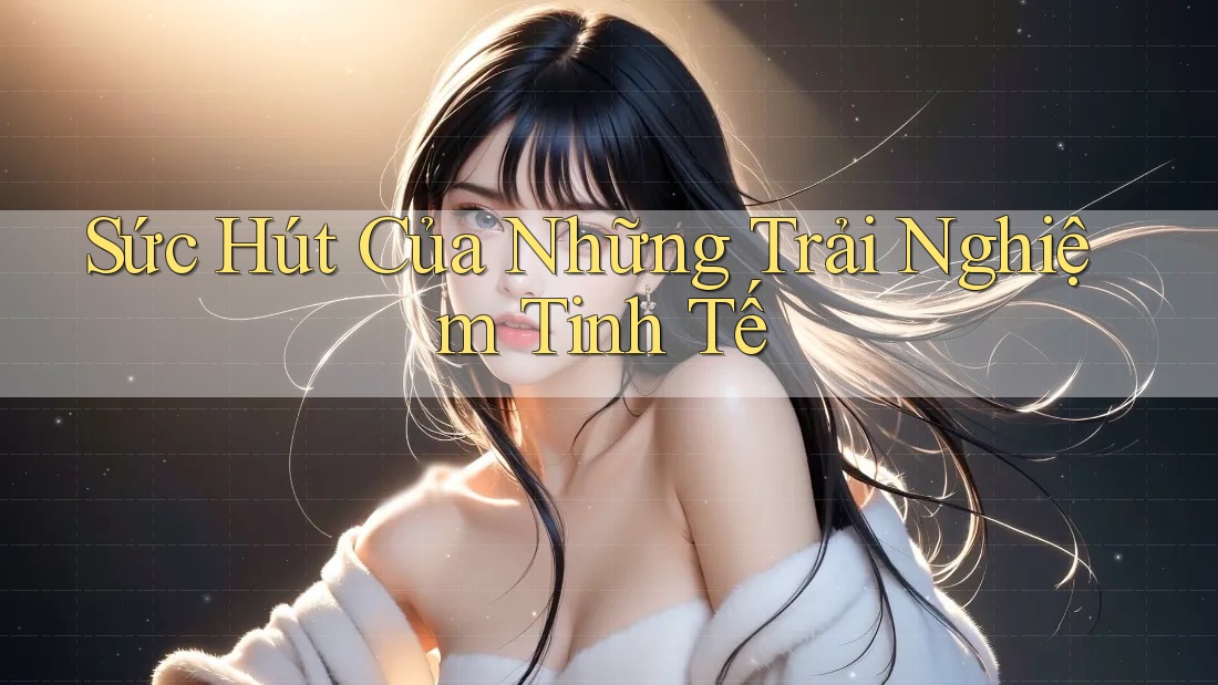 Sức Hút Của Những Trải Nghiệm Tinh Tế Sức Hút Của Những Trải Nghiệm Tinh Tế