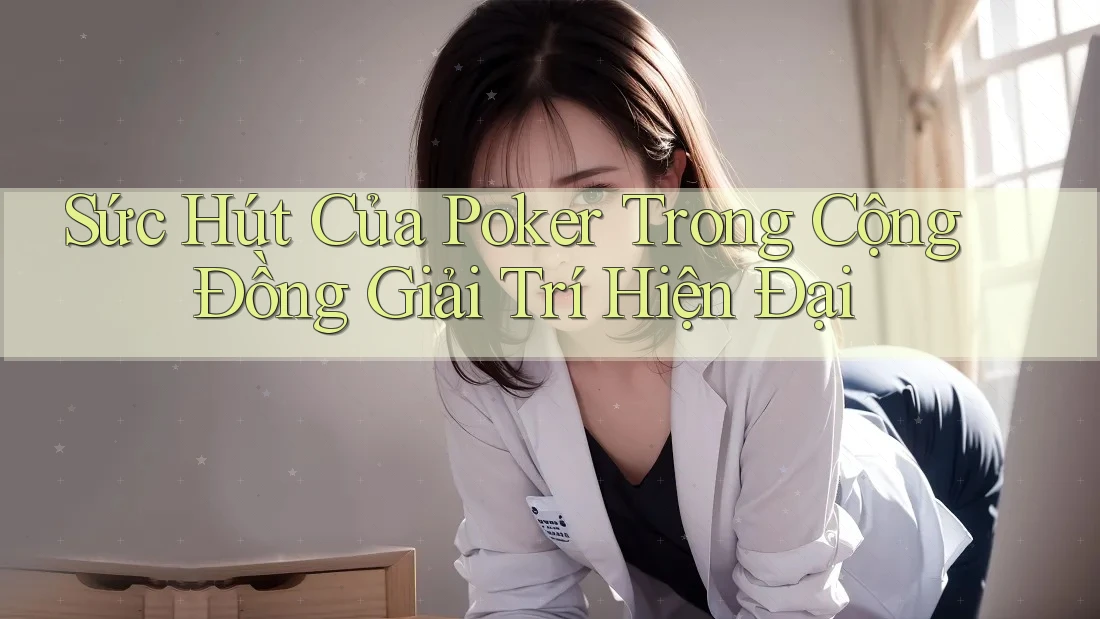 Sức Hút Của Poker Trong Cộng Đồng Giải Trí Hiện Đại Sức Hút Của Poker Trong Cộng Đồng Giải Trí Hiện Đại