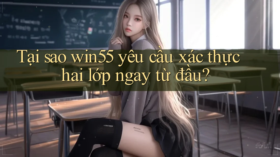 Tại sao win55 yêu cầu xác thực hai lớp ngay từ đầu? Tại sao win55 yêu cầu xác thực hai lớp ngay từ đầu?