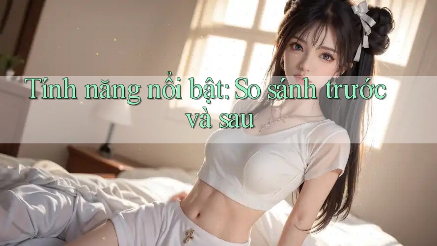 Tính năng nổi bật: So sánh trước và sau