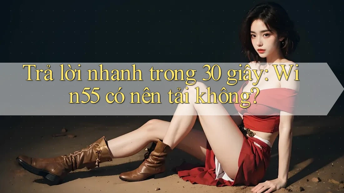 Trả lời nhanh trong 30 giây: win55 có nên tải không? Trả lời nhanh trong 30 giây: win55 có nên tải không?