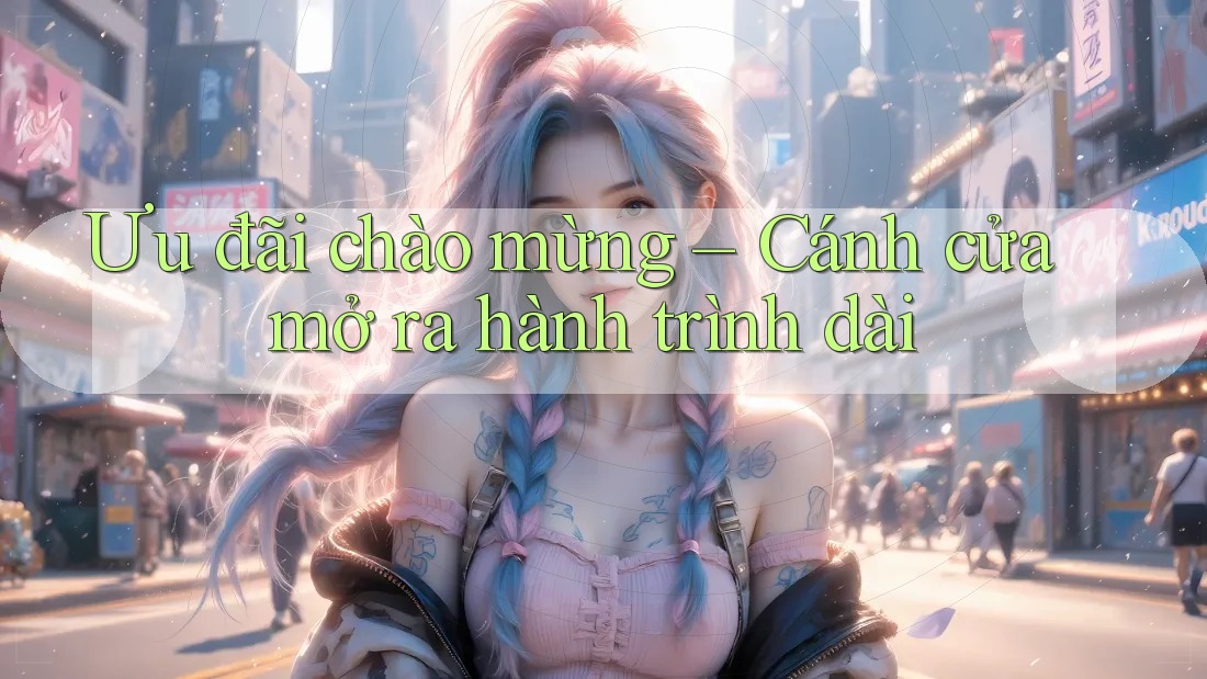 Ưu đãi chào mừng – Cánh cửa mở ra hành trình dài Ưu đãi chào mừng – Cánh cửa mở ra hành trình dài
