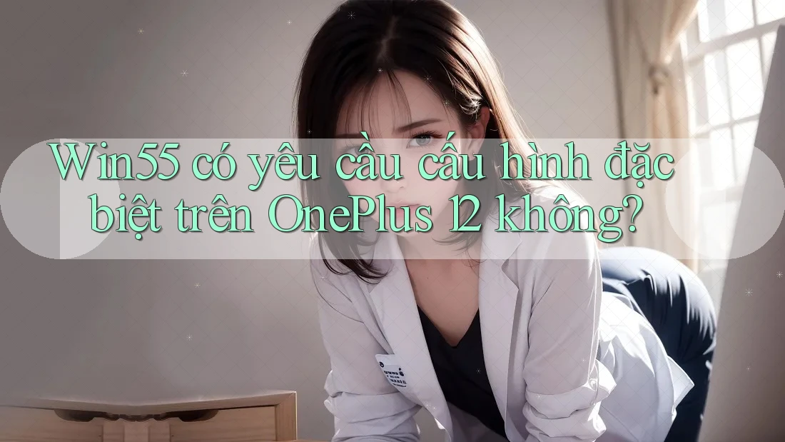Win55 có yêu cầu cấu hình đặc biệt trên OnePlus 12 không? Win55 có yêu cầu cấu hình đặc biệt trên OnePlus 12 không?
