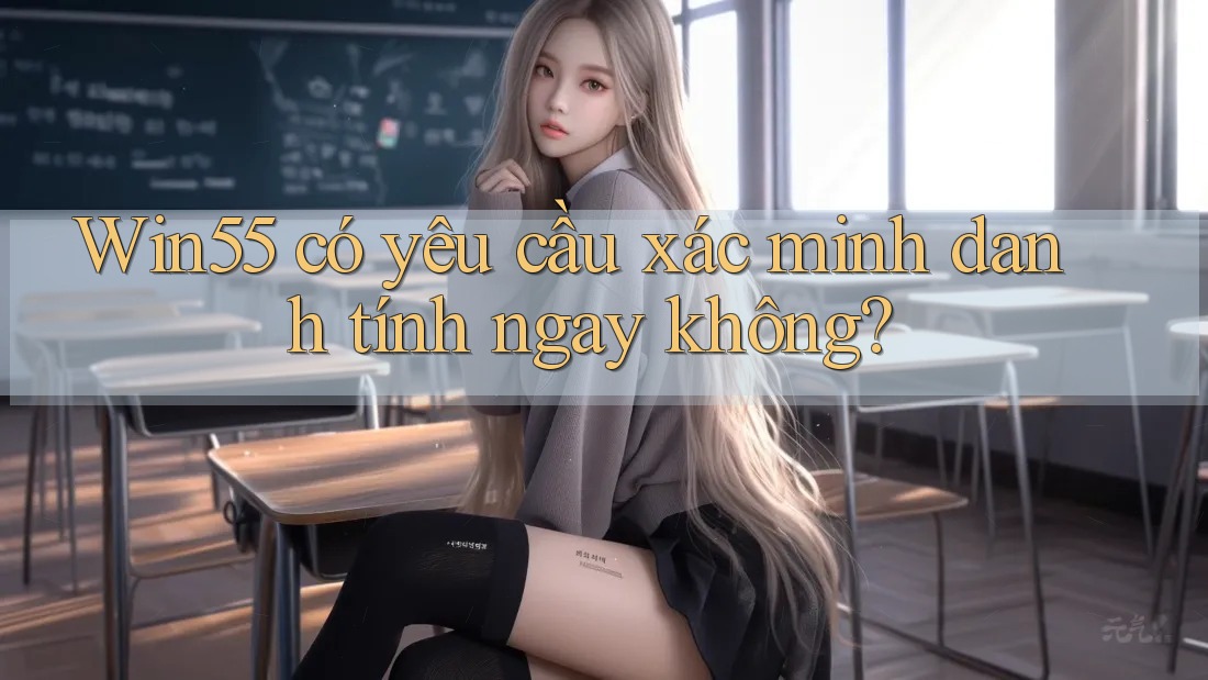 Win55 có yêu cầu xác minh danh tính ngay không?