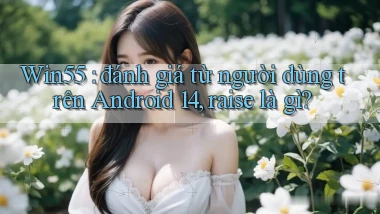 Win55 đánh giá từ người dùng trên Android 14, raise là gì