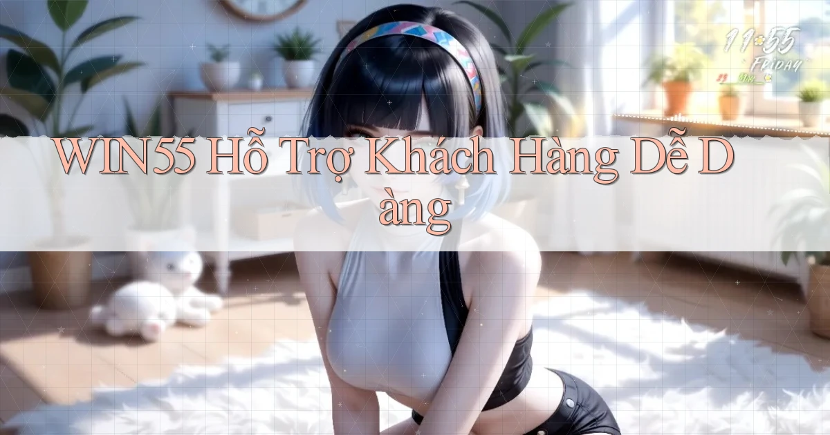 win55  Hỗ trợ khách hàng dễ dàng
